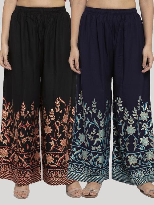 set of 2 printed palazzo - 18212496 - Very Small Image - 1