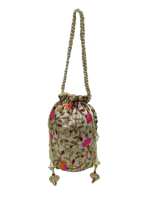 cream cotton regular potli - 18213515 - Very Small Image - 1