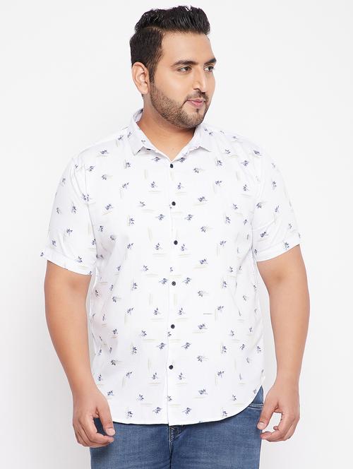 mens florals casual shirt - 18215190 - Very Small Image - 1