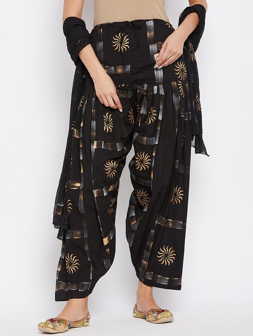 printed salwar dupatta - 18216111 - Very Small Image - 1