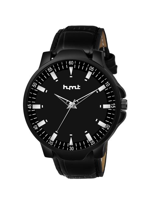 black dial and strap watch for boys analog watch - 18216124 - Very Small Image - 1