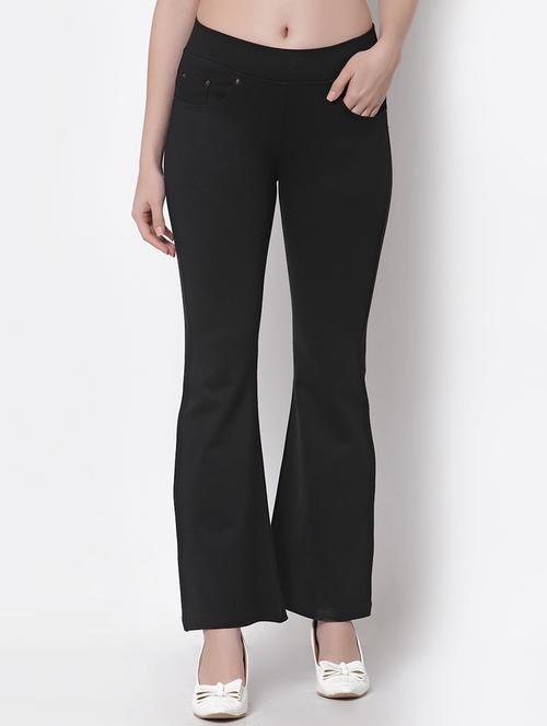 midrise flat front trouser - 18217539 - Very Small Image - 1