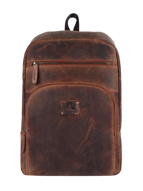 tan leather backpack - 18218048 - Very Small Image - 1