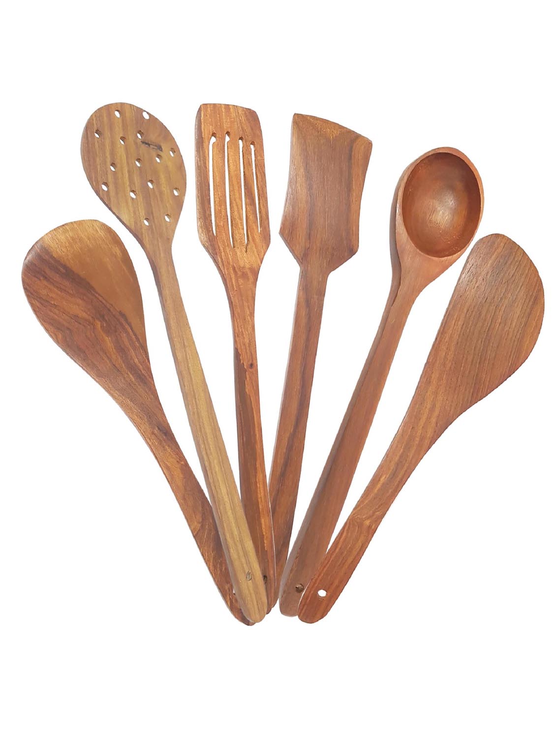 buzykart® wooden cutlery set of 8 - 18219037 - Zoom Image - 2