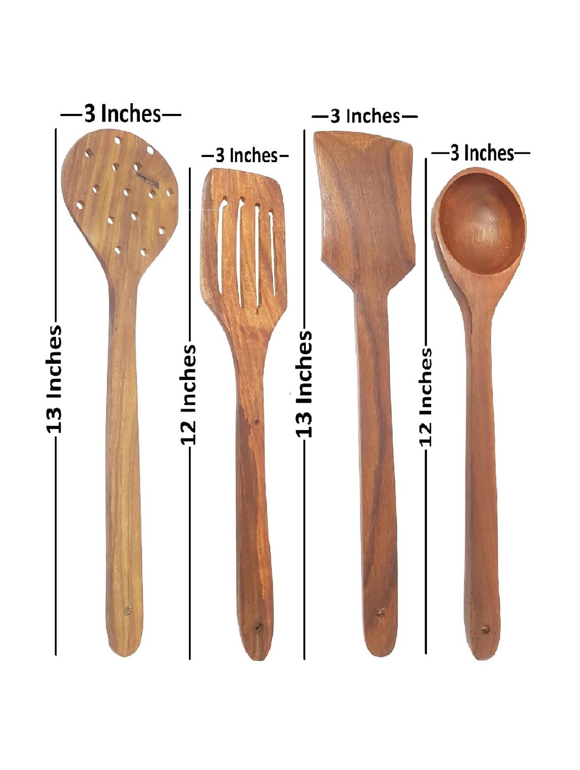 buzykart® wooden cutlery set of 8 - 18219037 - Zoom Image - 3