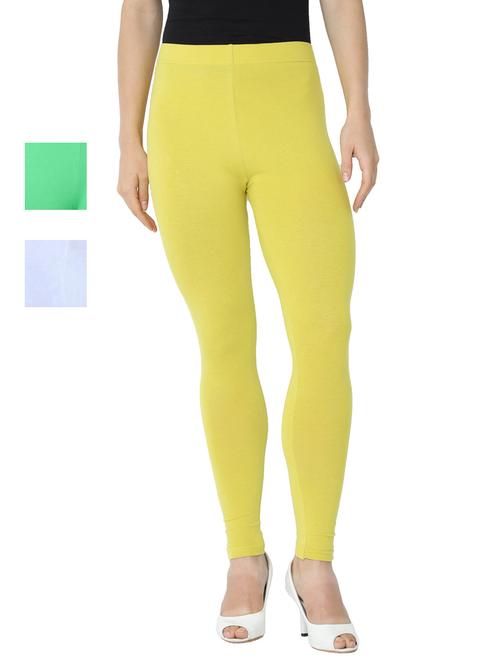 set of 3 solid legging - 18222155 - Very Small Image - 1