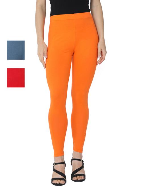 set of 3 solid legging - 18222160 - Very Small Image - 1