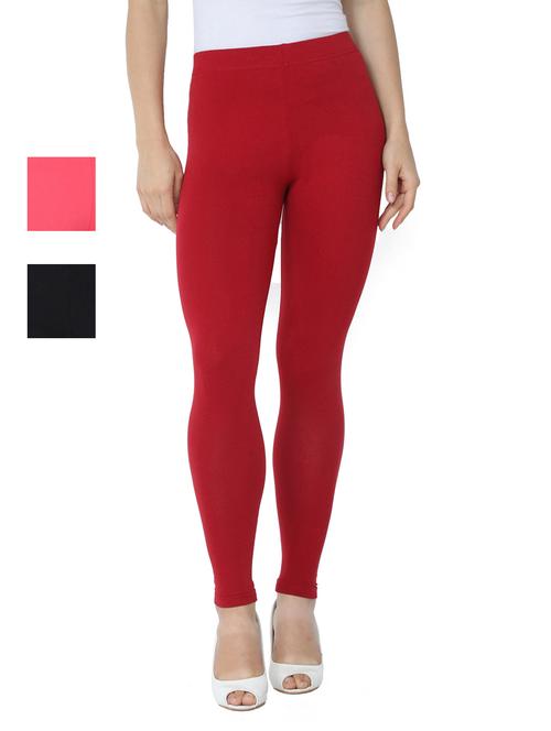 set of 2 solid legging - 18222175 - Very Small Image - 1