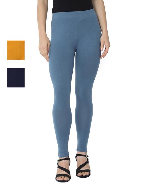 set of 3 solid legging - 18222252 - Very Small Image - 1