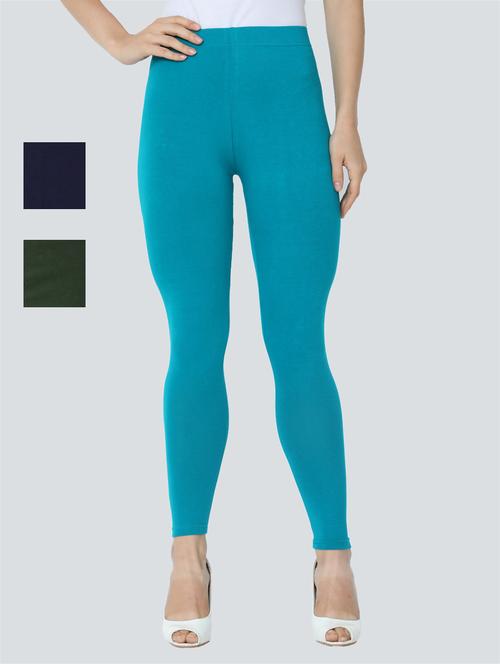 set of 3 solid legging - 18222321 - Very Small Image - 1