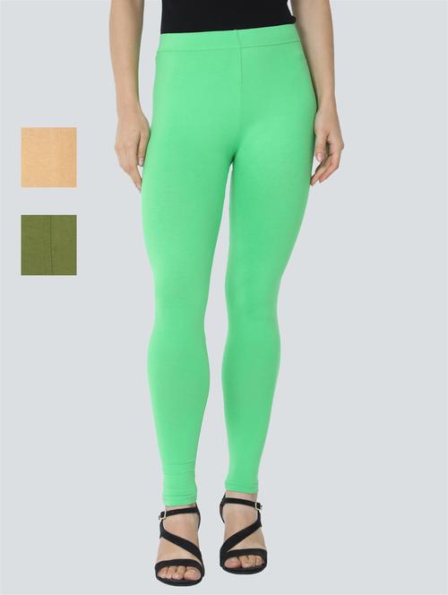 set of 3 solid legging - 18222355 - Very Small Image - 1