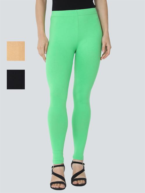 set of 3 solid legging - 18222356 - Very Small Image - 1