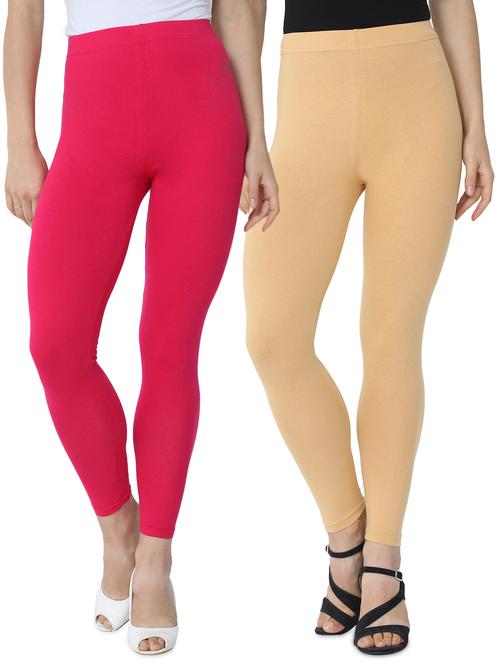 set of 2 solid legging - 18222502 - Very Small Image - 1