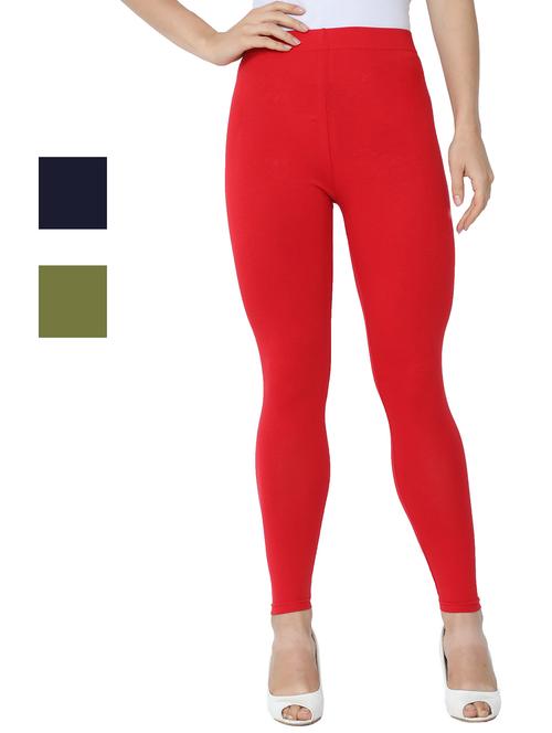 set of 3 solid legging - 18222750 - Very Small Image - 1