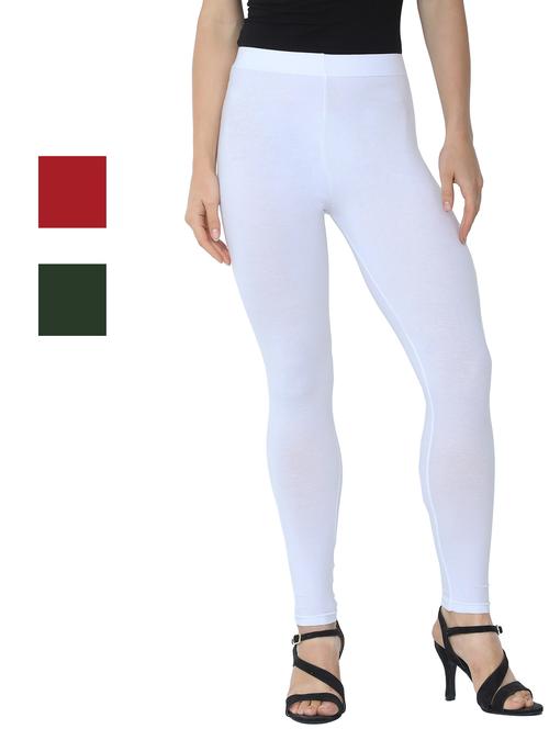 set of 3 solid legging - 18222857 - Very Small Image - 1