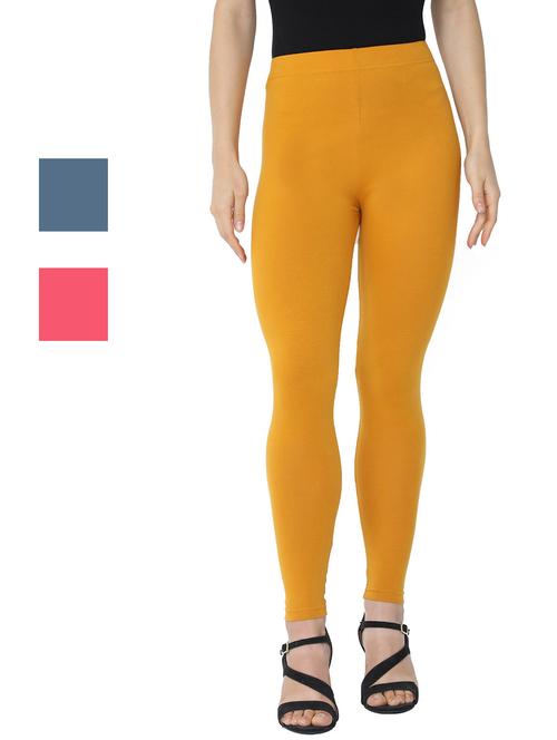 set of 3 solid legging - 18223045 - Very Small Image - 1