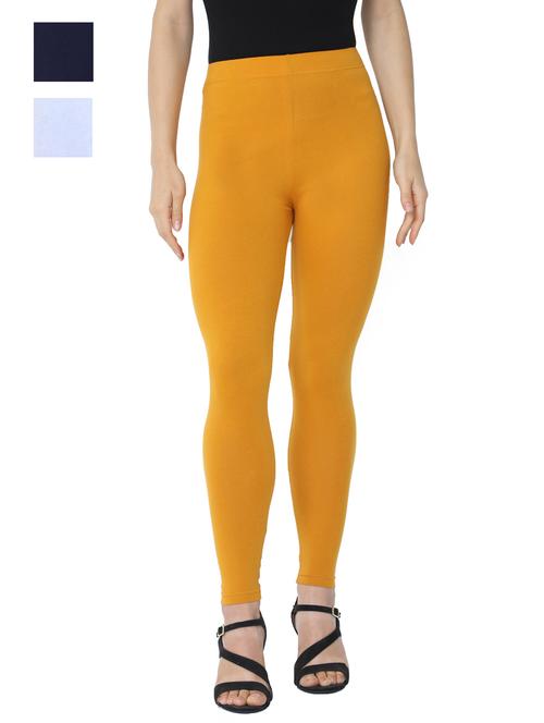 set of 3 solid legging - 18223305 - Very Small Image - 1