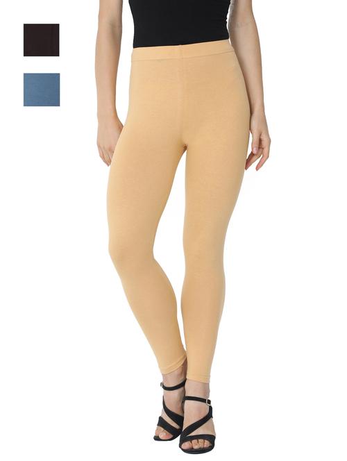 set of 3 solid legging - 18223398 - Very Small Image - 1