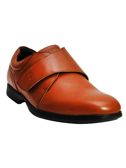 tan leather slip on shoes - 18225141 - Very Small Image - 1