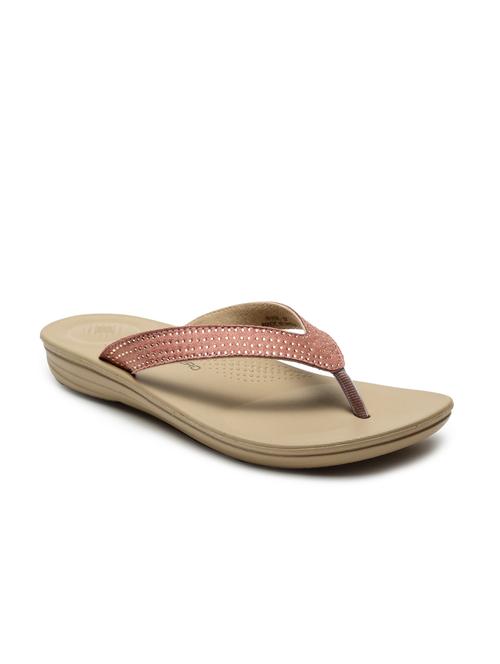 pink pvc slippers flip flops - 18229224 - Very Small Image - 1