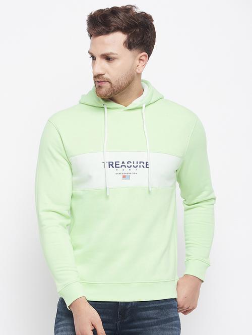 green chest printed sweatshirt - 18230247 - Very Small Image - 1