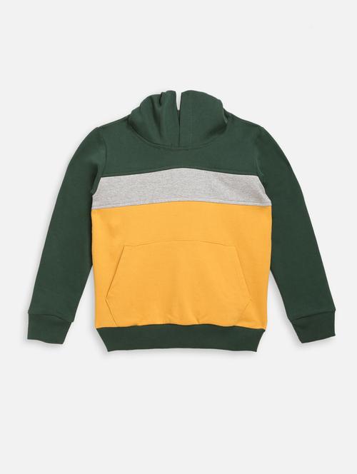 hooded neck printed sweatshirt  - 18231293 - Very Small Image - 1