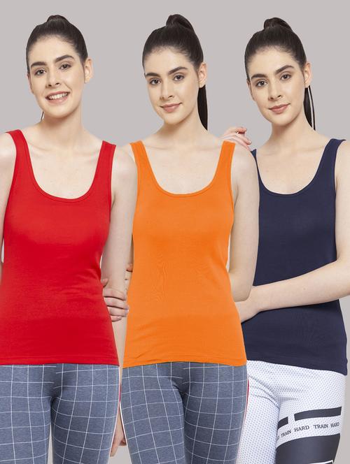 pack of 3 solid tank tops - 18233327 - Very Small Image - 1