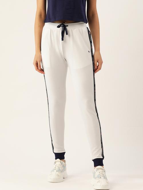 drawstring waist side taped track pant - 18234067 - Very Small Image - 1
