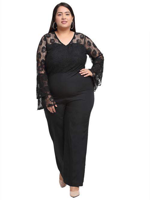 self design plus full leg jumpsuit - 18236825 - Very Small Image - 1