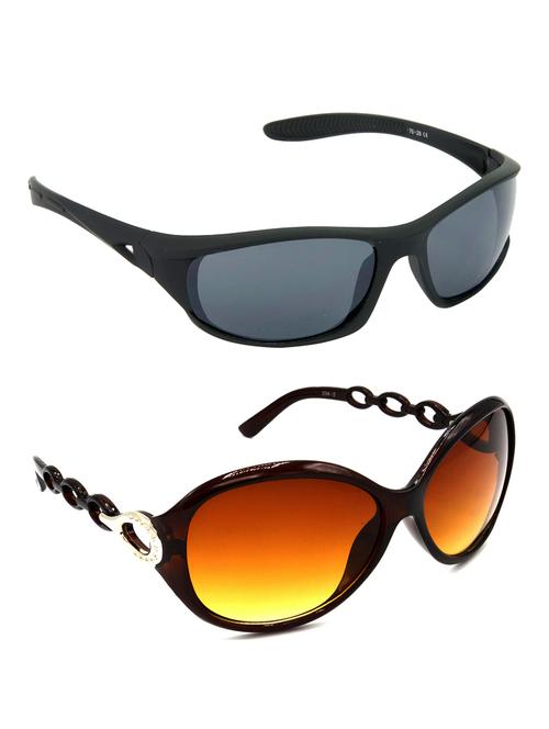 pack of 2 multicolored sunglasses - 18237118 - Very Small Image - 1