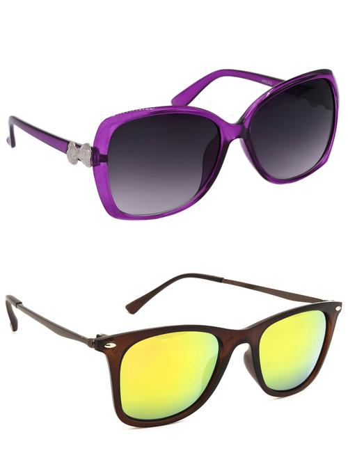 pack of 2 multicolored sunglasses - 18237696 - Very Small Image - 1