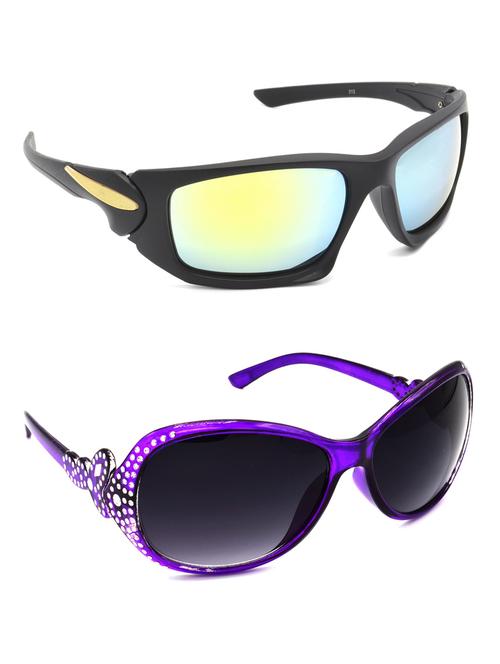 pack of 2 multicolored sunglasses - 18237887 - Very Small Image - 1