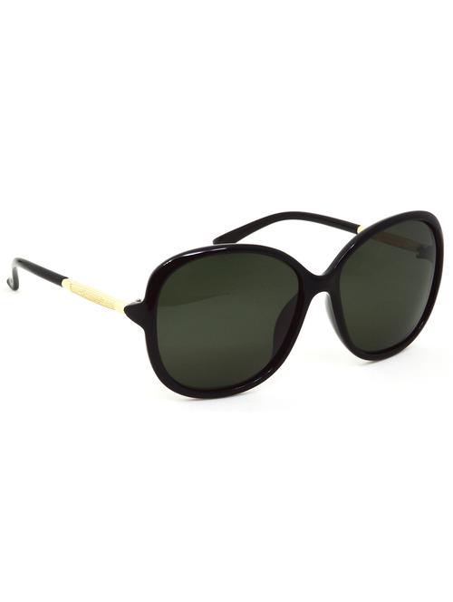 hrinkar men women boys & girls oval &  sunglasses multicolor frame, black lens (medium) - 18239287 - Very Small Image - 1