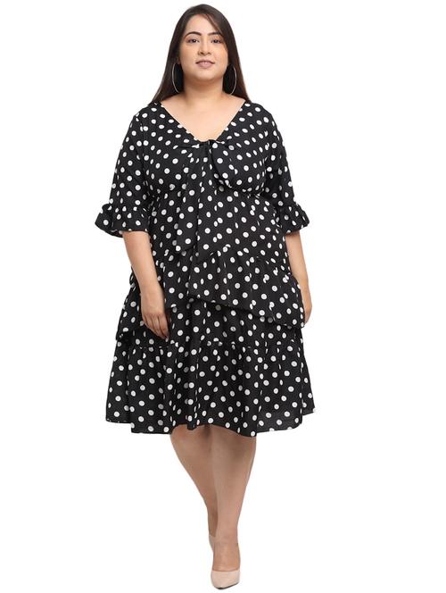 women's fit & flare tie & dye dress - 18239681 - Very Small Image - 1