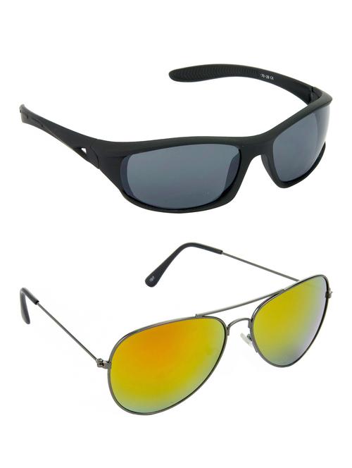 pair of 2 multicolored sunglasses - 18240379 - Very Small Image - 1