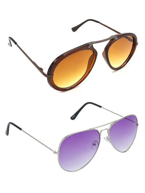 pack of 2 multicolored sunglasses - 18241933 - Very Small Image - 1