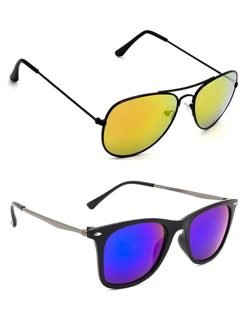 pack of 2 multicolored sunglasses - 18242101 - Very Small Image - 1