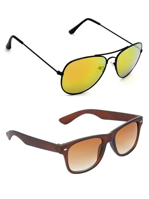 pack of 2 multicolored sunglasses - 18242116 - Very Small Image - 1