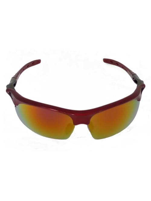 hrinkar men women boys & girls sports &  sunglasses red frame, pink lens (medium) - 18242334 - Very Small Image - 1