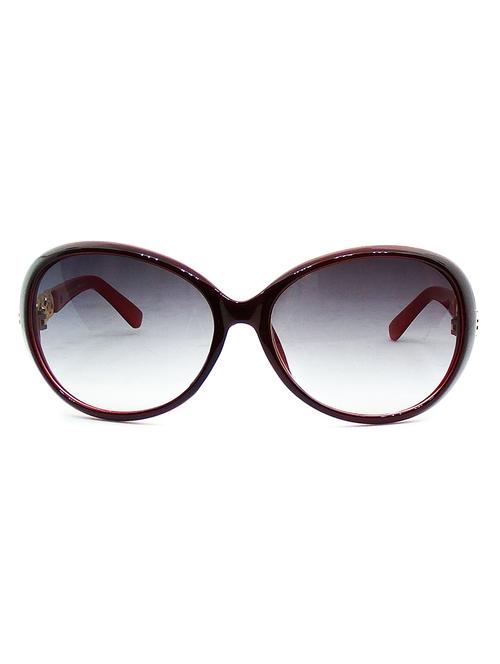 hrinkar men women boys & girls over-sized &  sunglasses black frame, grey lens (medium) - 18242346 - Very Small Image - 1