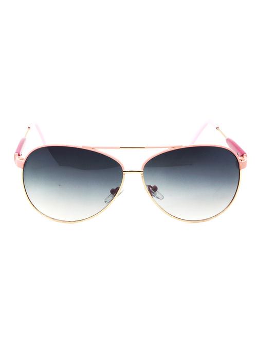 hrinkar men women boys & girls aviator &  sunglasses multicolor frame, violet lens (medium) - 18242608 - Very Small Image - 1