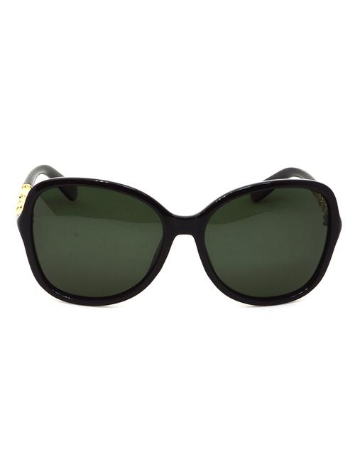 hrinkar men women boys & girls oval &  sunglasses multicolor frame, black lens (medium) - 18242609 - Very Small Image - 1