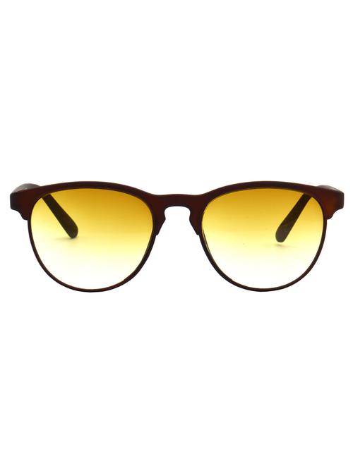 hrinkar men women boys & girls wayfarer  &  sunglasses brown frame, brown lens (medium) - 18242693 - Very Small Image - 1