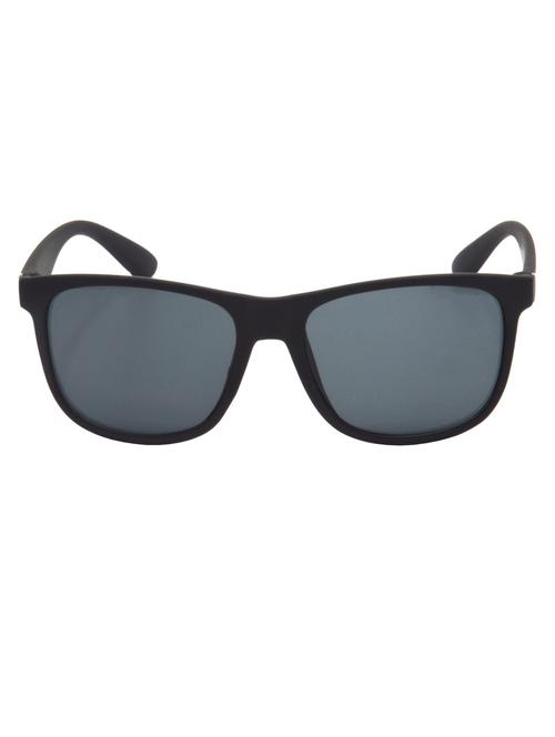 hrinkar men women boys & girls wayfarer  &  sunglasses black frame, grey lens (medium) - 18242764 - Very Small Image - 1