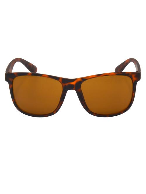 hrinkar men women boys & girls wayfarer  &  sunglasses brown frame, brown lens (medium) - 18242772 - Very Small Image - 1