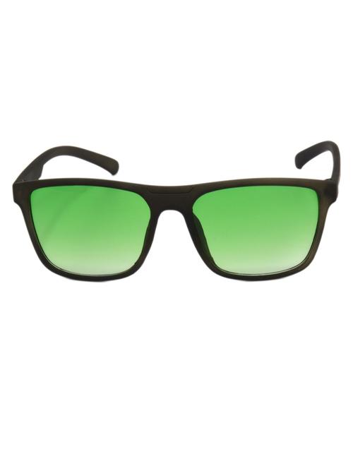 hrinkar men women boys & girls wayfarer  &  sunglasses black frame, green lens (medium) - 18242780 - Very Small Image - 1