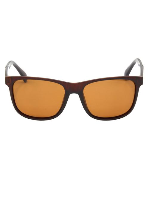 hrinkar men women boys & girls wayfarer  &  sunglasses brown frame, brown lens (medium) - 18242811 - Very Small Image - 1
