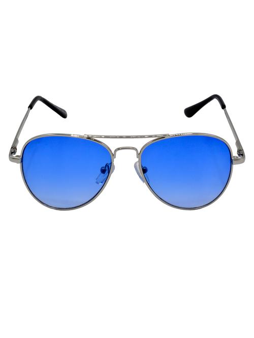 hrinkar men women boys & girls aviator &  sunglasses black frame, black lens (medium) - 18243046 - Very Small Image - 1