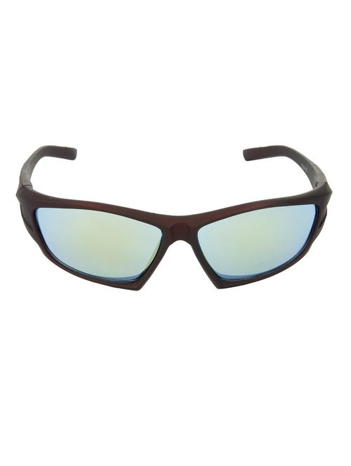 hrinkar men women boys & girls sports &  sunglasses brown frame, multicolor lens (medium) - 18243125 - Very Small Image - 1