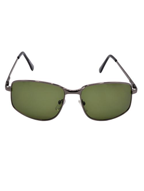 hrinkar men women boys & girls wrap-around &  sunglasses grey frame, green lens (medium) - 18243320 - Very Small Image - 1
